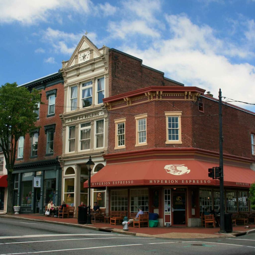 Fredericksburg downtown