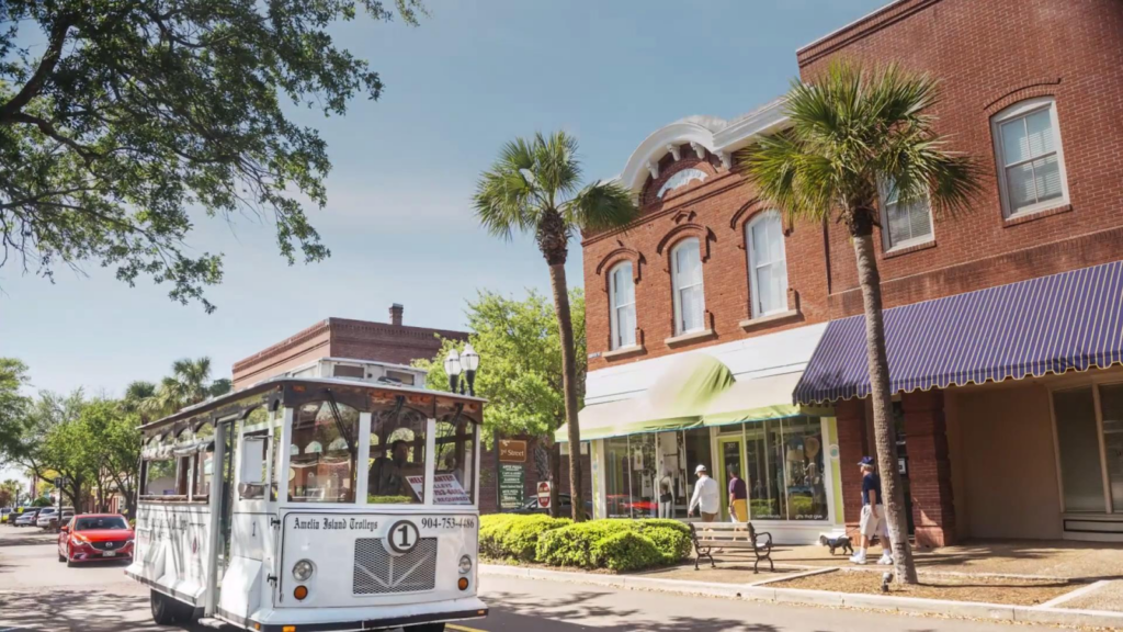 Fernandina Beach on Amelia Island, Florida