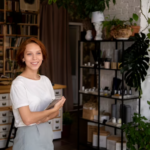 Small Business Manager in Her Workshop